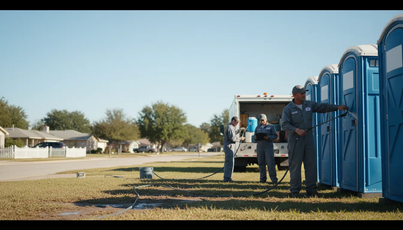 Long-Term Portable Toilet Rental in Lorida, FL near me